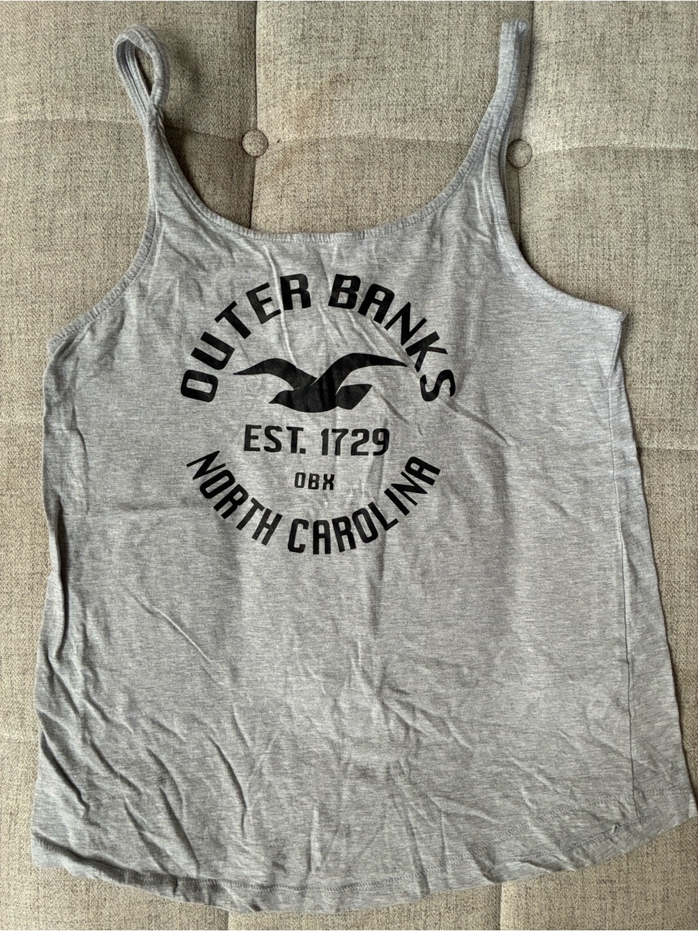 Exist Heather Gray Strappy Back Tank